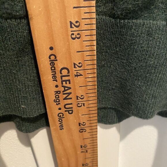 Gap Factory Sweater Men Medium Forest Green V Neck Pullover Casual Versatile - Picture 7 of 9